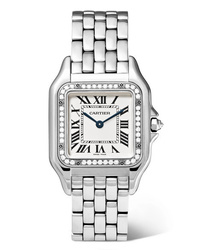 Женские серебряные часы от Cartier
