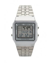 Мужские серебряные часы от CASIO