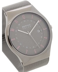 Мужские серебряные часы от BERING