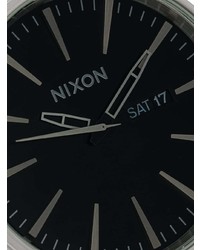 Мужские серебряные часы от Nixon