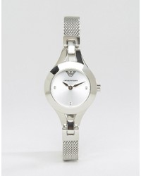 Женские серебряные часы от Emporio Armani