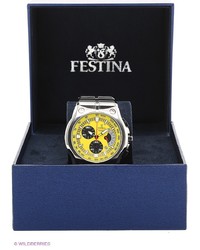 Мужские серебряные часы от Festina
