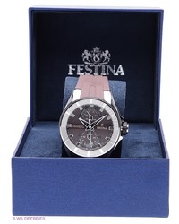 Мужские серебряные часы от Festina