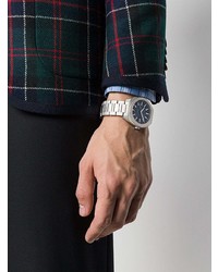 Мужские серебряные часы от Gucci