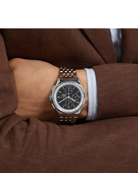 Мужские серебряные часы от Breitling