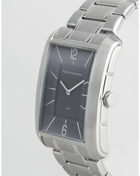 Мужские серебряные часы от French Connection