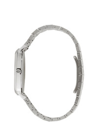 Мужские серебряные часы от Gucci