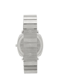 Мужские серебряные часы от Gucci
