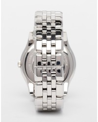 Мужские серебряные часы от Emporio Armani