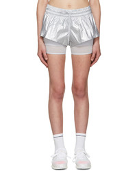 Женские серебряные шорты от adidas by Stella McCartney