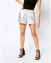 Женские серебряные шорты от Jaded London