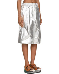 Женские серебряные шорты от Juun.J