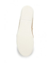 Женские серебряные эспадрильи от Tom &amp; Eva