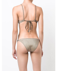 Серебряный бикини-топ от Morgan Lane