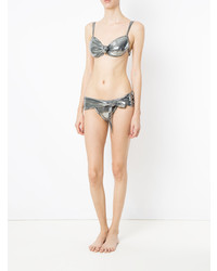 Серебряный бикини-топ от Amir Slama