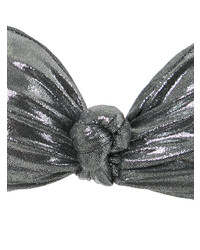 Серебряный бикини-топ от Amir Slama