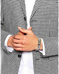 Мужской серебряный браслет от Asos