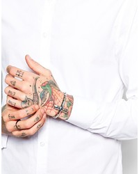 Мужской серебряный браслет от Asos