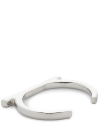 Серебряный браслет от Salvatore Ferragamo