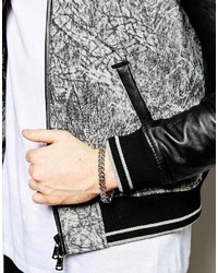 Мужской серебряный браслет от Seven London