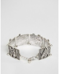 Мужской серебряный браслет от Asos