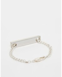 Мужской серебряный браслет от Cheap Monday