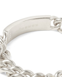 Мужской серебряный браслет от Maison Margiela