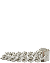 Мужской серебряный браслет от Maison Margiela