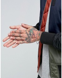 Мужской серебряный браслет от Asos