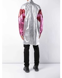 Мужской серебряный дождевик от Angus Chiang