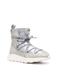 Мужской серебряный зимние ботинки от Hide&Jack