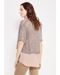 Женский серебряный кардиган от Motivi