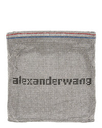 Серебряный клатч с пайетками от Alexander Wang