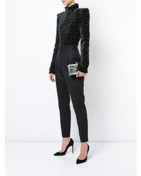 Серебряный клатч от Judith Leiber Couture