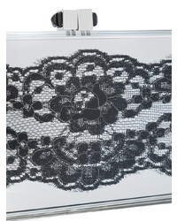 Серебряный клатч от Judith Leiber Couture