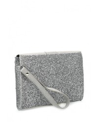 Серебряный клатч от Dorothy Perkins