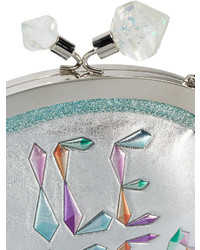 Серебряный клатч от Sophia Webster