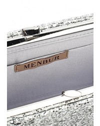 Серебряный клатч от Menbur