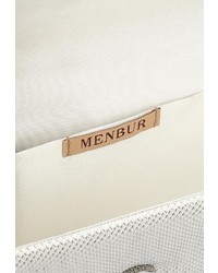 Серебряный клатч от Menbur