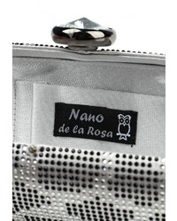 Серебряный клатч от Nano de la Rosa