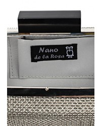 Серебряный клатч от Nano de la Rosa