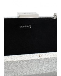 Серебряный клатч от Olga Berg