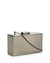 Серебряный клатч от Olga Berg