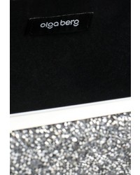 Серебряный клатч от Olga Berg
