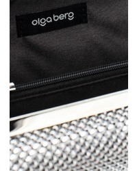 Серебряный клатч от Olga Berg