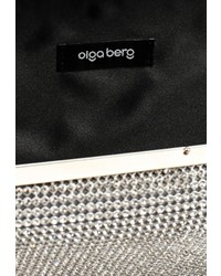 Серебряный клатч от Olga Berg