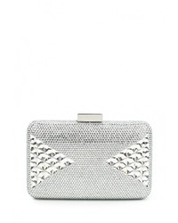 Серебряный клатч от Vitacci