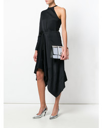 Серебряный кожаный клатч от Proenza Schouler