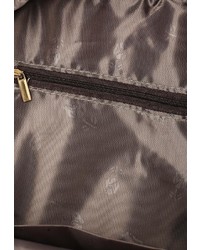 Женский серебряный кожаный рюкзак от Anna Wolf