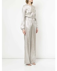 Серебряный комбинезон от Macgraw